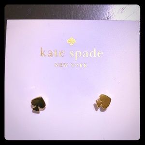 Kate Spade “Spade” stud earrings